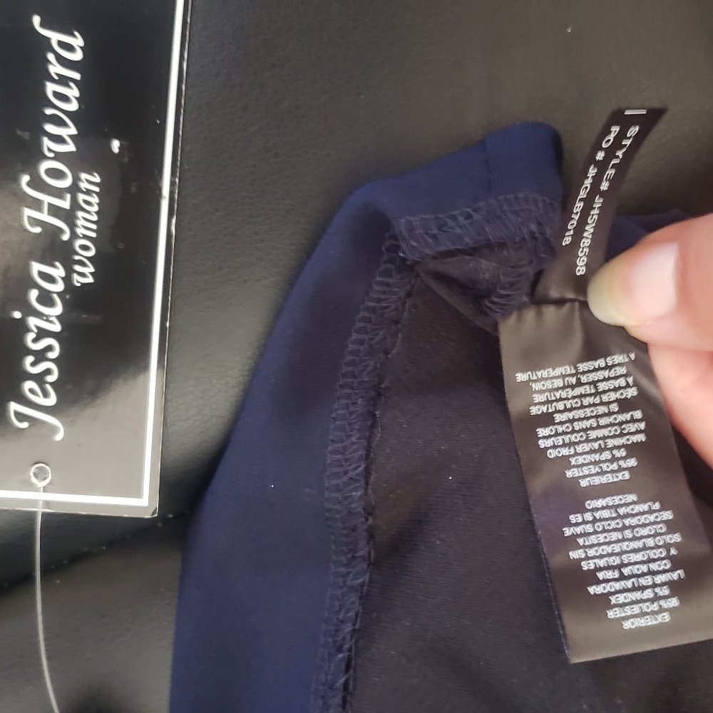 Jessica Howard Cropped Dress Jacket Size 22W NWT - Picture 5 of 6